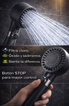 Ducha Premium Alta Presión + Filtrado