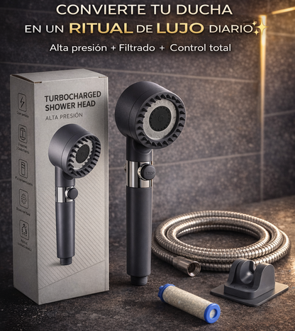Ducha Premium Alta Presión + Filtrado