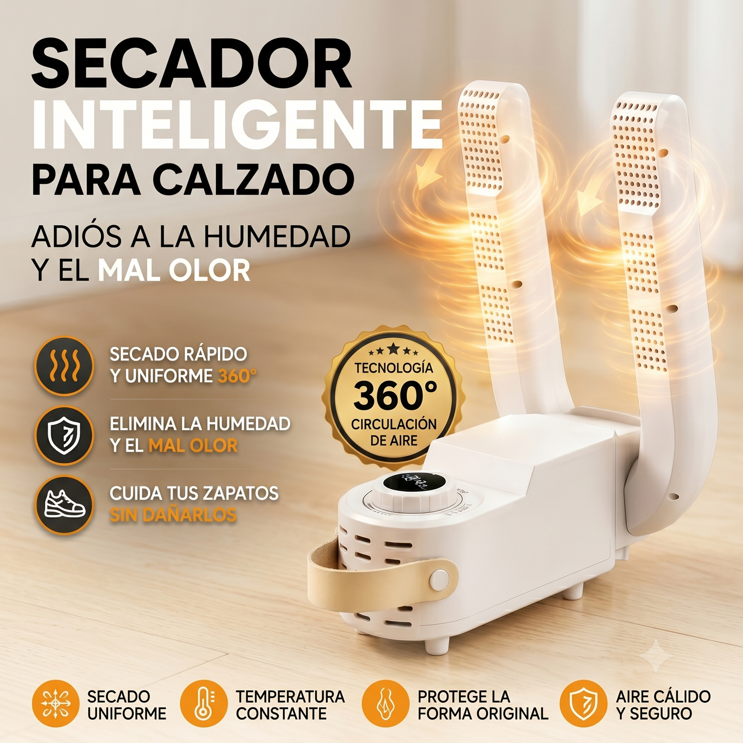 Secador Inteligente de Zapatos 👟