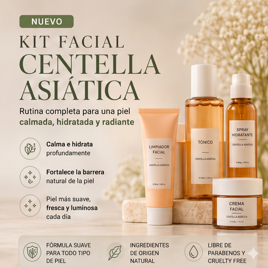 Kit Facial Centella Balance 🌿