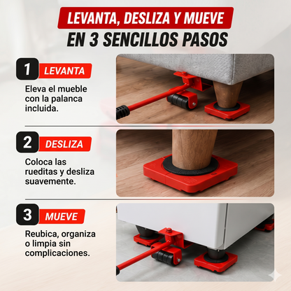 Kit Deslizador para Muebles 🛠️