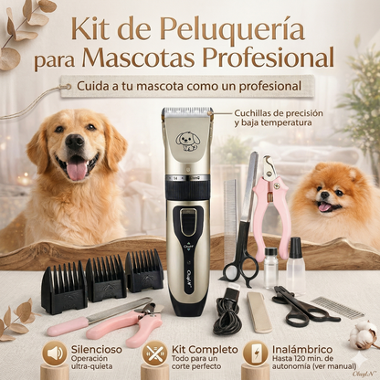 Kit de Peluquería para Mascotas Profesional 🐶