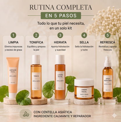 Kit Facial Centella Balance 🌿